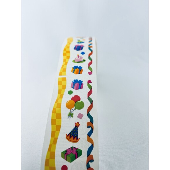 Vintage Sandy Lion Sticker Roll Birthday Party Border Scrapbooking‎ Sandylion - Picture 3 of 12